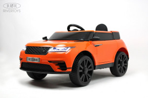 Электромобиль Range Rover B333BB оранжевый