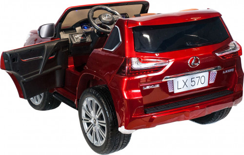 Электромобиль Lexus LX 570 Красный краска