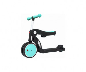 Самокат-беговел 5 в 1 DGN5-1 синий - фото 1