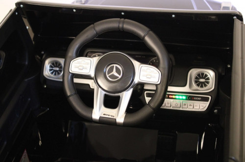 Электромобиль Mercedes-Benz G63 (K999KK)-4 WD черный глянец