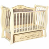 Кроватка Bellini Tiffany Elegance с маятником 120*60 слоновая кость