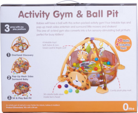 Развивающий коврик Activity Gym & Ball Pit 668-32