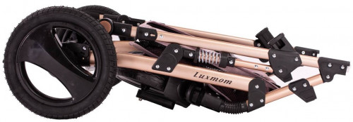 Коляска-трансформер Luxmom 530 2 в 1 бежевый (хакки) 