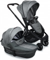 Коляска 2 в 1 Farfello Baby shell стальной серый