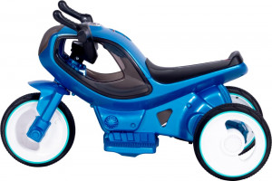 Электромотоцикл HC-1388 синий - фото 1