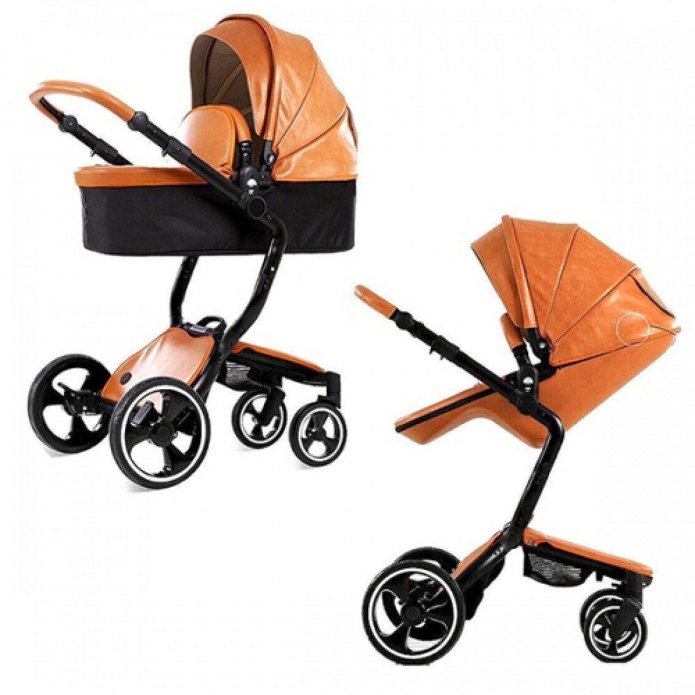 Коляска-трансформер Foo Foo 2 в 1 коричневый
