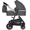 Коляска 3 в 1 Bubagoo Voyage 702 Dark Grey с/р