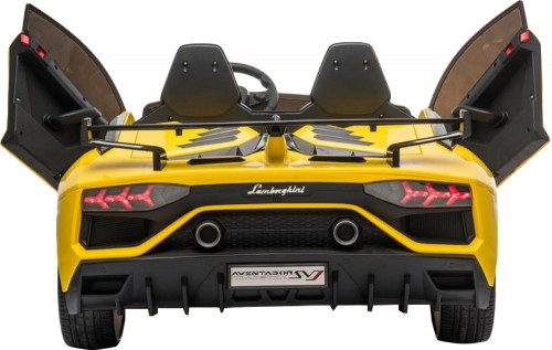 Электромобиль Lamborghini Aventador SVJ (A111MP) желтый