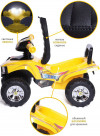 Каталка Babycare Super ATV 551 кожаное сиденье Жёлтый