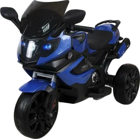 Электромотоцикл Rivertoys K444KK синий
