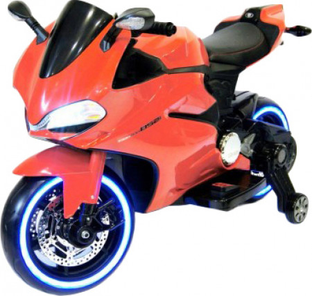 Электромотоцикл Rivertoys А001АА оранжевый