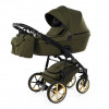 Коляска 2 в 1 JUNAMA TERMO LINE TEX JTLT-03 (ткань хакки/рама черная)
