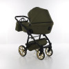 Коляска 2 в 1 JUNAMA TERMO LINE TEX JTLT-03 (ткань хакки/рама черная)