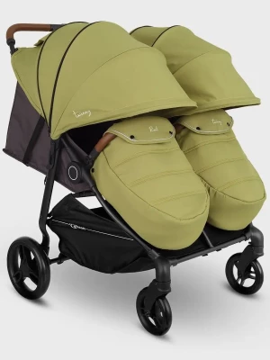 Коляска для двойни Rant Twinny RA151 Olive - фото 1