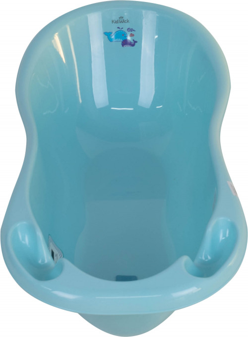 Ванна Kidwick Шатл с термометром голубой