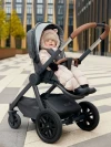 Коляска 2 в 1 Happy Baby Mommer Pro black