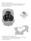 Автокресло Indigo Aero isofix ST-3 0/1/2/3 (0-36 кг) черно-красный
