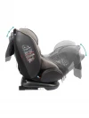 Автокресло Indigo Aero isofix ST-3 0/1/2/3 (0-36 кг) бежевый