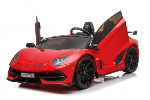 Электромобиль Lamborghini Aventador SVJ (A111MP) красный