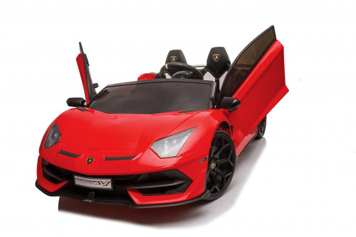 Электромобиль Lamborghini Aventador SVJ (A111MP) красный