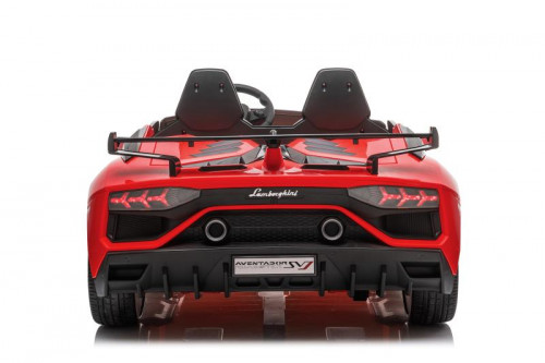 Электромобиль Lamborghini Aventador SVJ (A111MP) красный