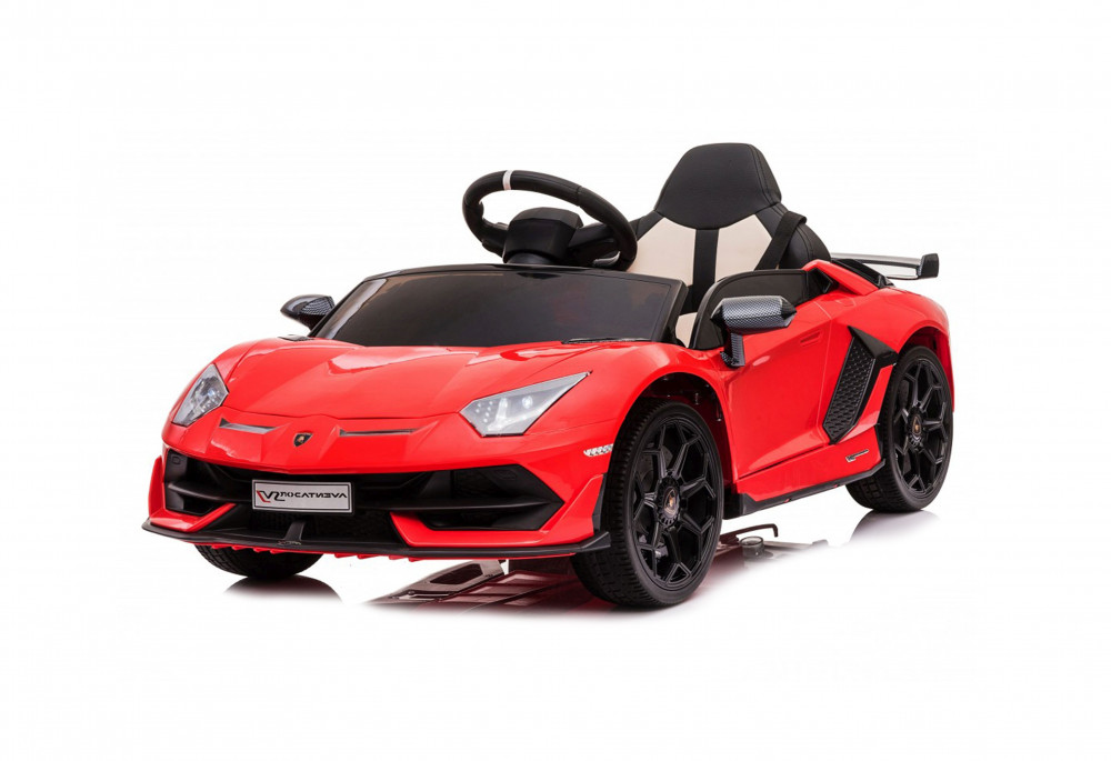 Электромобиль Lamborghini Aventador SVJ A333MP красный