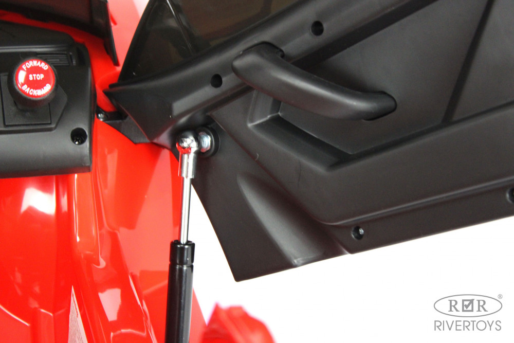 Электромобиль Lamborghini Aventador SVJ A333MP красный