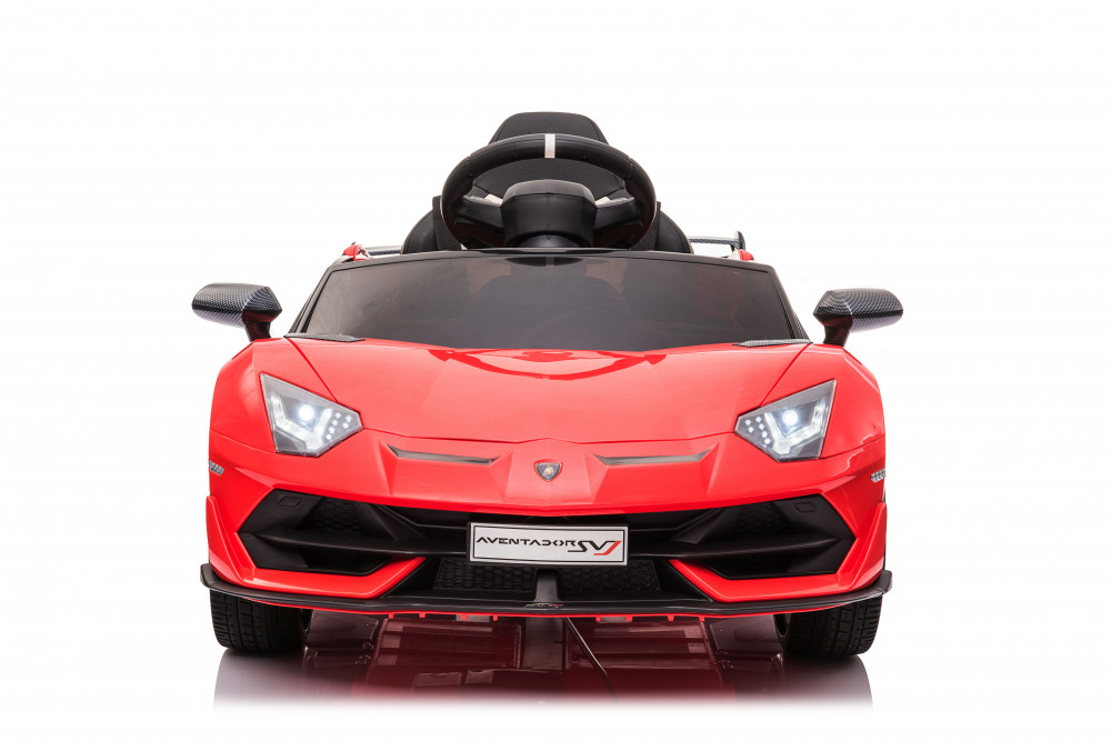 Электромобиль Lamborghini Aventador SVJ A333MP красный