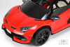 Электромобиль Lamborghini Aventador SVJ A333MP красный