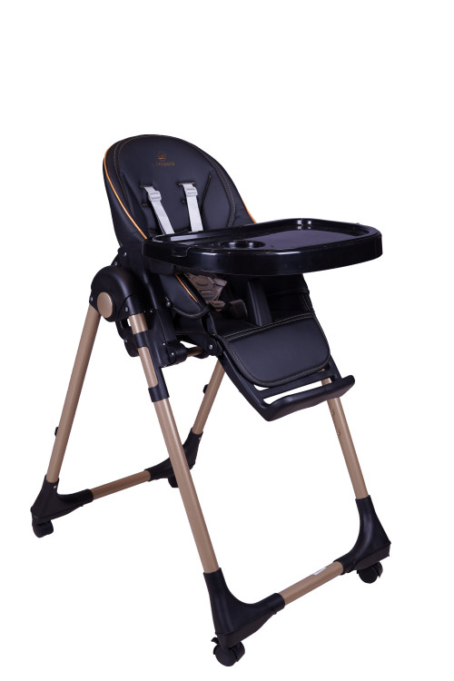 Стул для кормления Luxmom H580 NEW черный - фото 1