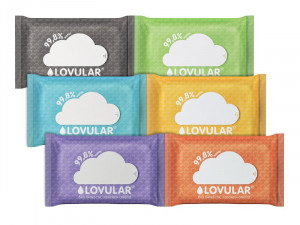 Влажные салфетки LOVULAR 10 шт 9046