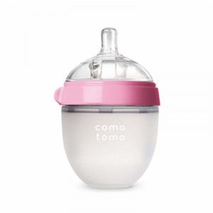 Бутылочка для кормления COMOTOMO розовый 150 