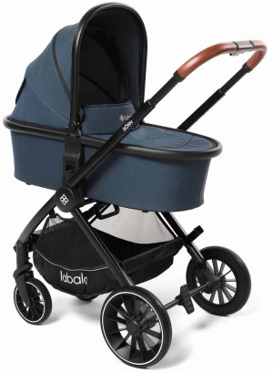 Коляска 2 в 1 Labala Born Jean blue (06JBL) 2021