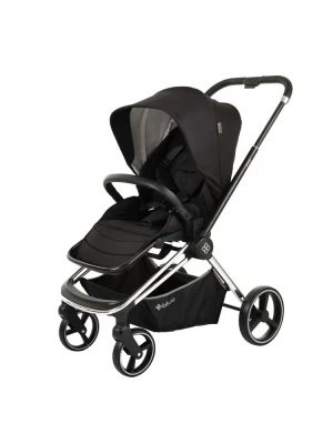 Коляска прогулочная Labala Raiz хром Black (02BLA) - фото 1