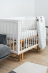 Кроватка Rant Indy с маятником 120*60 Cloud White