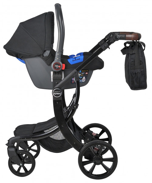 Автокресло детское к коляске Aimile KS-2150/a (4шт.) (Чёрный/black) - фото 1