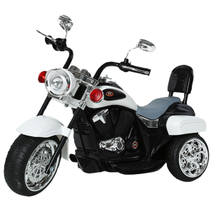 Мотоцикл Детский электромобиль TR1501 (6V, колесо пластик) (Белый)