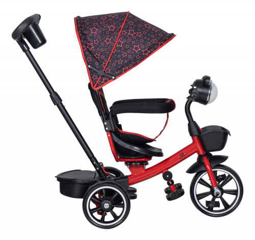 Детский трехколесный велосипед (2022) Farfello AX-25 (Красные Звезды/Red Stars AX-25)