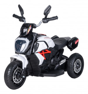 Детский электромобиль трицикл (6V4.5AH) JJ202 (белый JJ202)