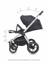 Коляска 2 в 1 Rant Flex Grand RA072 Midnight Black
