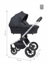 Коляска 2 в 1 Rant Flex Grand RA072 Midnight Black