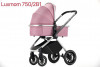 Коляска 2 в 1 Luxmom 750 розовый с/р