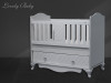 Кроватка Lovely baby Sofia 120*60 белый