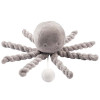 Игрушка мягкая Nattou Musical Soft toy (Наттоу Мьюзикал Софт Той) Lapidou Octopus grey музыкальная 8