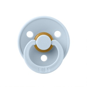 Пустышка латексная BIBS Colour Baby Blue 0-6 месяцев, Арт.100231 - фото 1