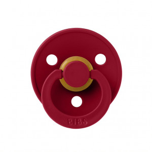 Пустышка латексная BIBS Colour Ruby 0-6 месяцев, Арт.100263 - фото 1