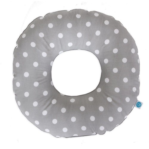 Подушка-круг Ceba Baby (Себа Беби) послеродовая White dots on grey W-744-000-669 