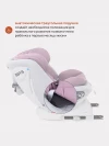 Автокресло Rant UB619 Nitro isofix 0/1/2/3 (0-36 кг) Grey/Pink