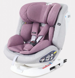 Автокресло Rant UB619 Nitro isofix 0/1/2/3 (0-36 кг) Grey/Pink