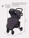 Коляска прогулочная MOWBaby Cross RA080 Carbon